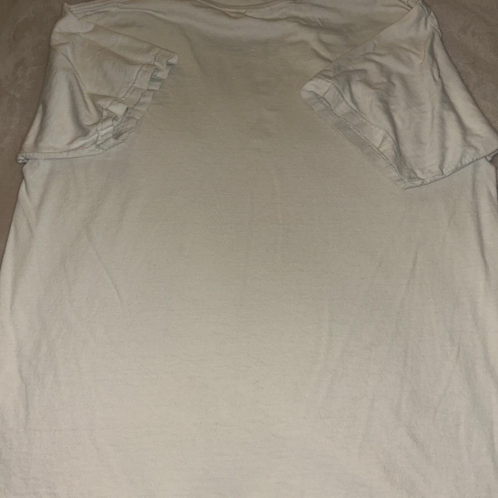 VINTAGE  Hersheys Shirt Mens Large White Brown May Cause Attitude‎ Adjustment - Picture 4 of 4